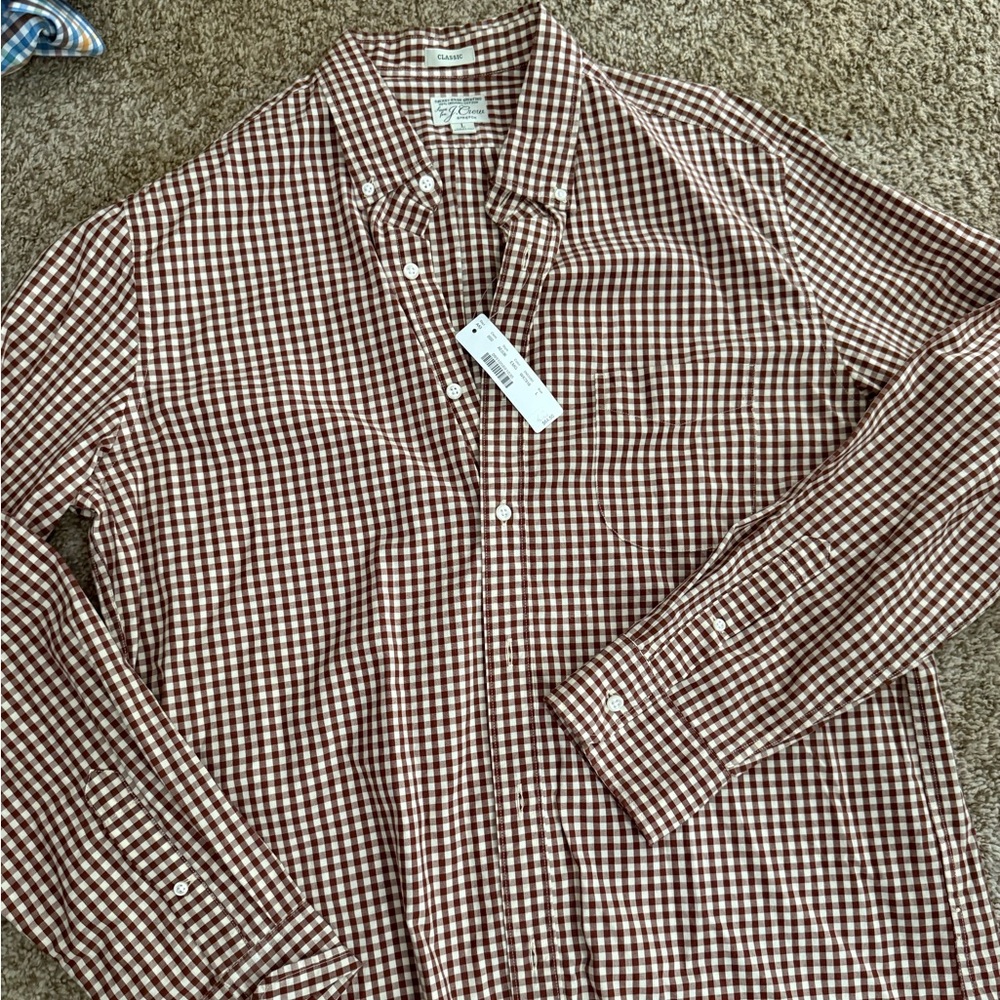 J Crew men’s button up